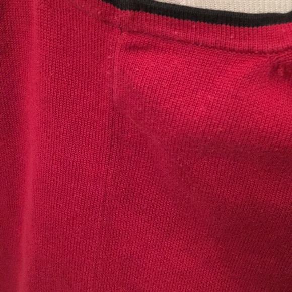 Red & Black 2 Piece Tank Top & Cardigan Sweater - Picture 6 of 6